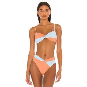 Lspace color block Ringo bikini